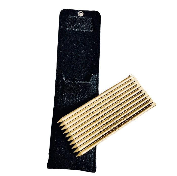 Pin PRO do pinopresury mosiężny z moletowaną powierzchnią