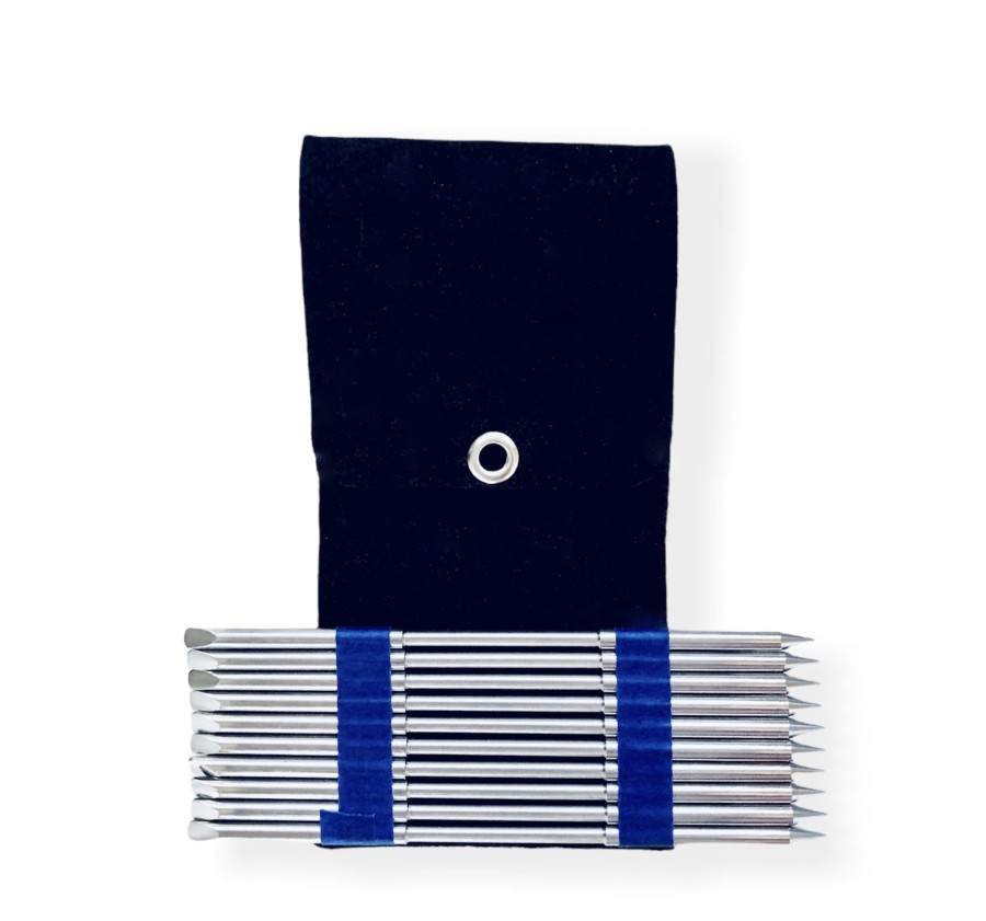 Zestaw klawików stalowych 10 szt. + ETUI