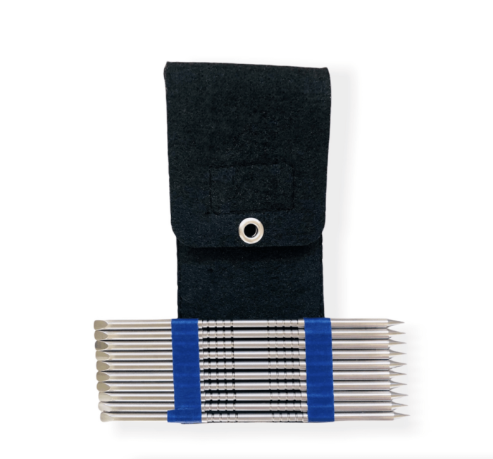 Zestaw klawików stalowych PRO 10 szt. + ETUI