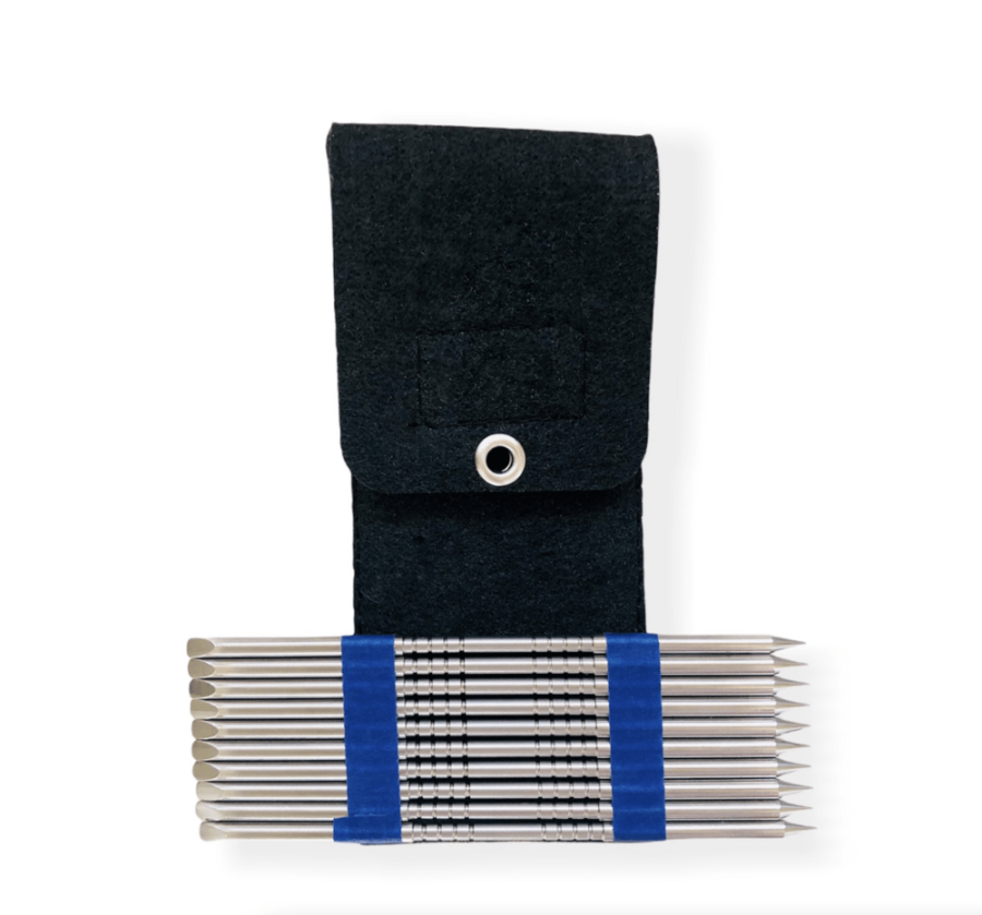 Zestaw klawików stalowych PRO 10 szt. + ETUI