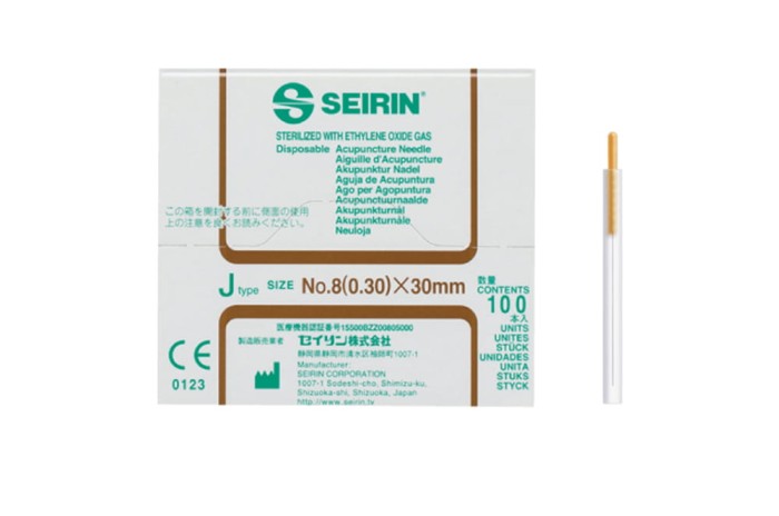 Igły do akupunktury SEIRIN J type