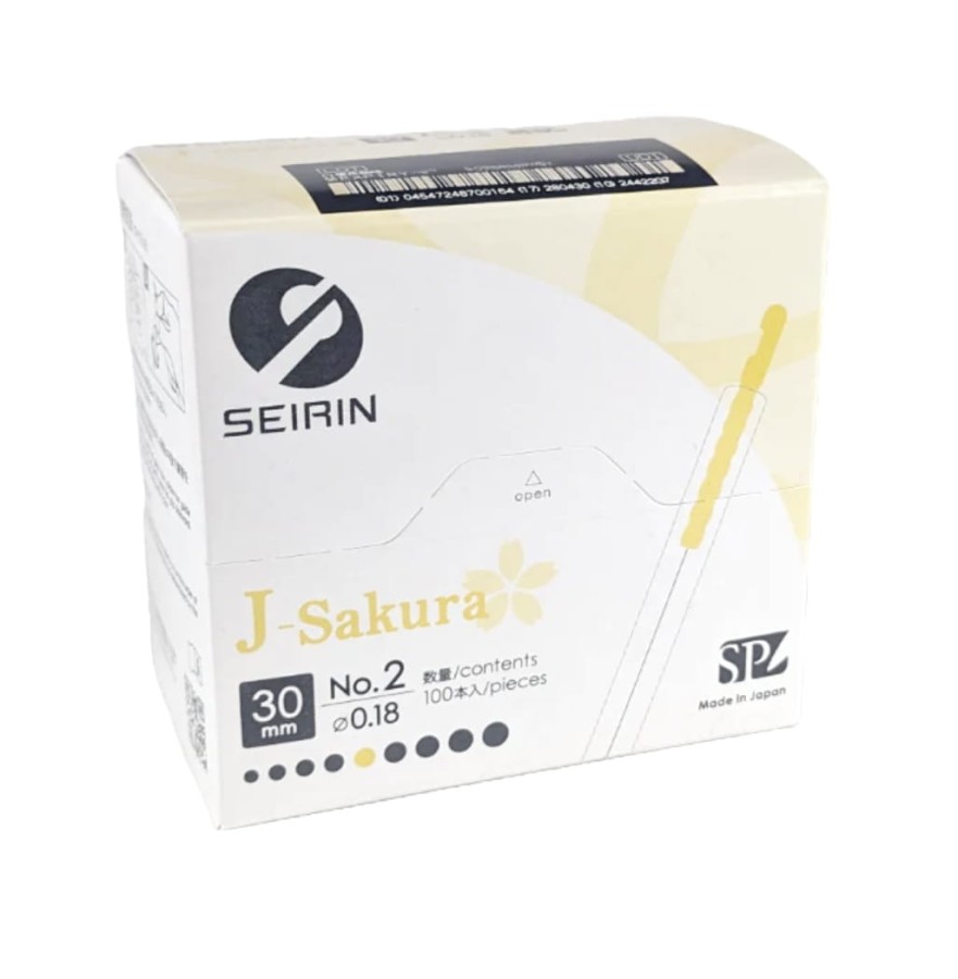 igły SEIRIN J-Type do profesjonalnej akupunktury