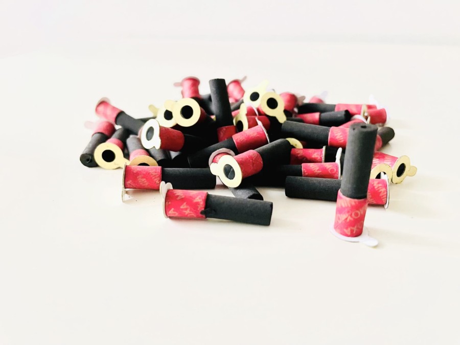 MINI MOKSA Z PLASTREM I PODSTAWKĄ BEZDYMNA 180 SZT.