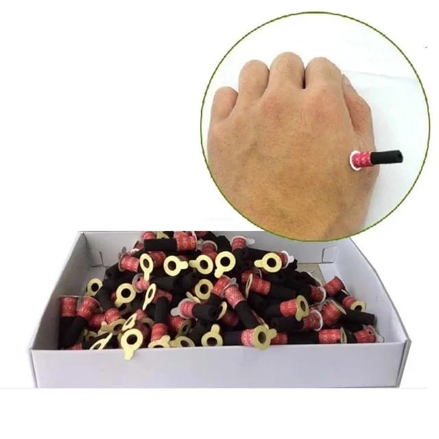 Mini moksa bezdymna z plastrem i podstawką do akupunktury