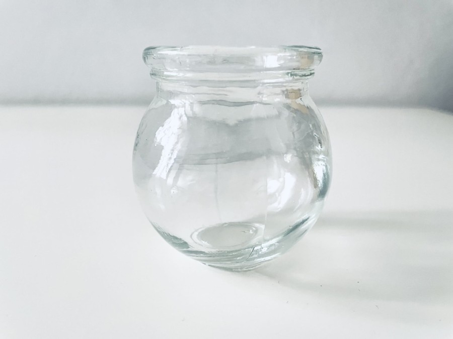 mała bańka lekarska szklana 25 mm do stawiania baniek