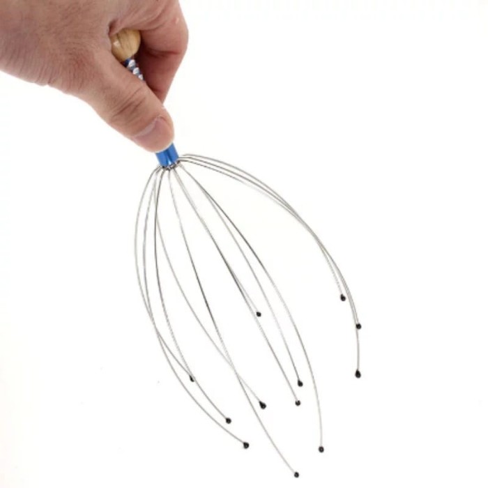 ajurwedyjski masażer do relaksu i masażu głowy