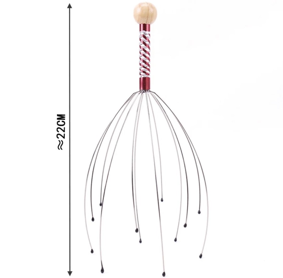 masażer do skóry głowy relaks i pielęgnacja włosów
