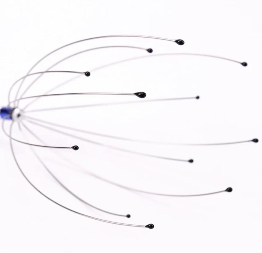 masażer ajurwedyjski do głowy stymulujący cebulki włosów