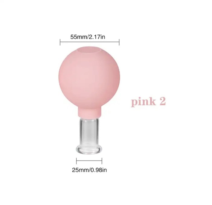 bańka próżniowa do masażu policzków i owalu twarzy