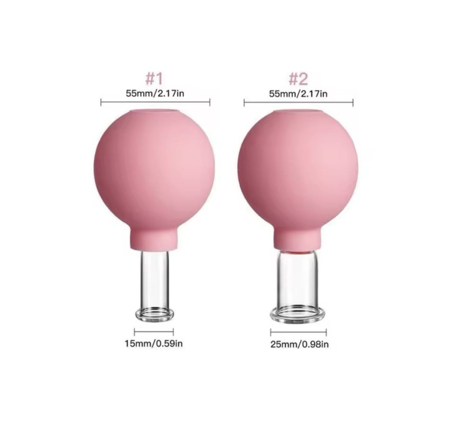 zestaw baniek próżniowych do masażu liftingującego twarzy