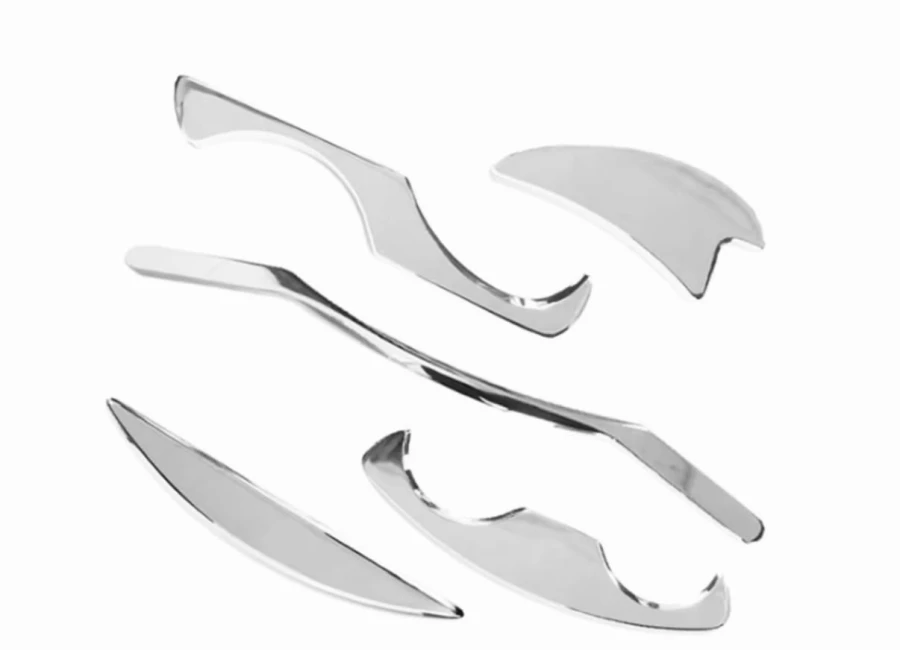 Zestaw katów noży gua sha – 5 sztuk w eleganckiej walizce IASTM