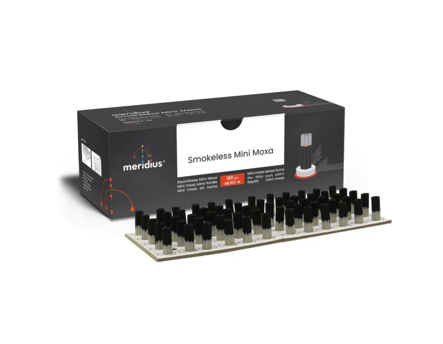 Meridius mini moksa na plasterku BEZDYMNA 180 szt.