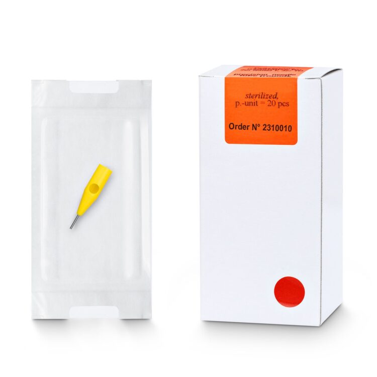 Zestaw dysz 1R do igieł typu S 0,4 20 szt./op.