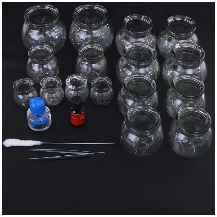 BAŃKI OGNIOWE ZESTAW 16 SZT.