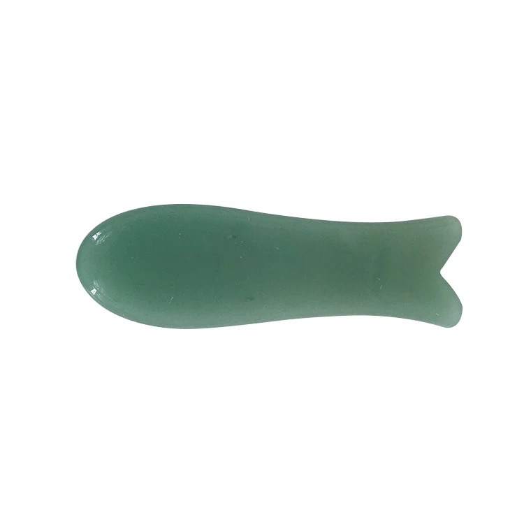 GUA SHA w kształcie ryby jadeit