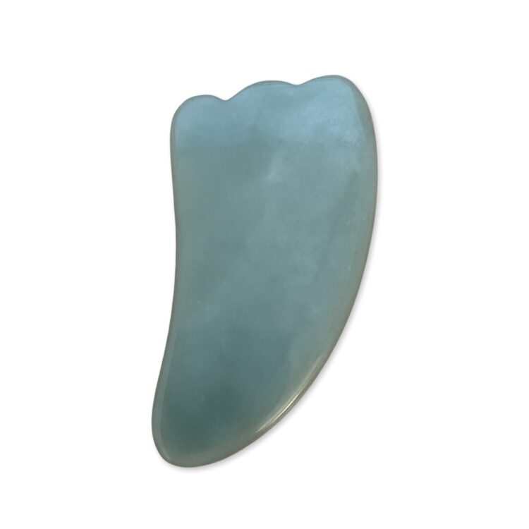 GUA SHA w kształcie muszelki jadeit