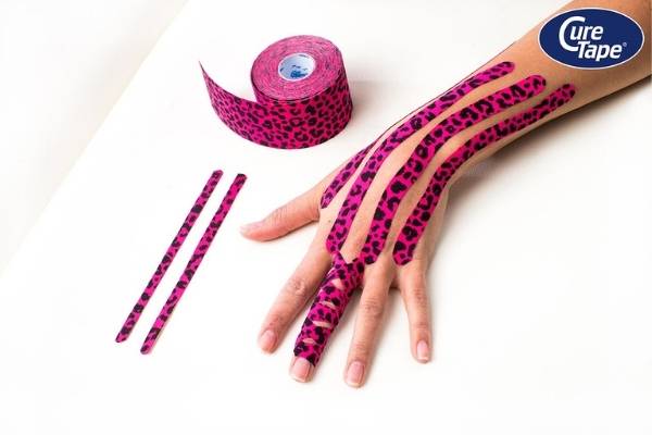 taśma do kinesiotapingu taśma cure tape art