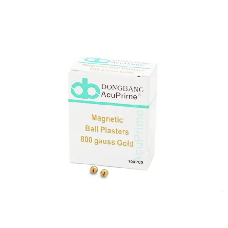 Kulki magnetyczne pozłacane 800 Gauss 100 szt.