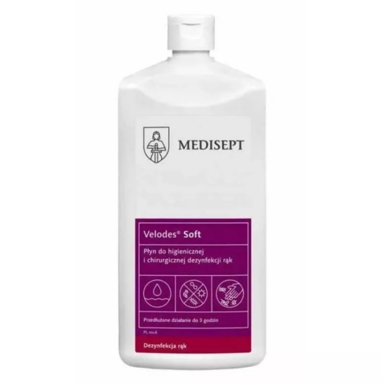 Velodes Soft Medisept płyn do dezynfekcji rąk 500 ml