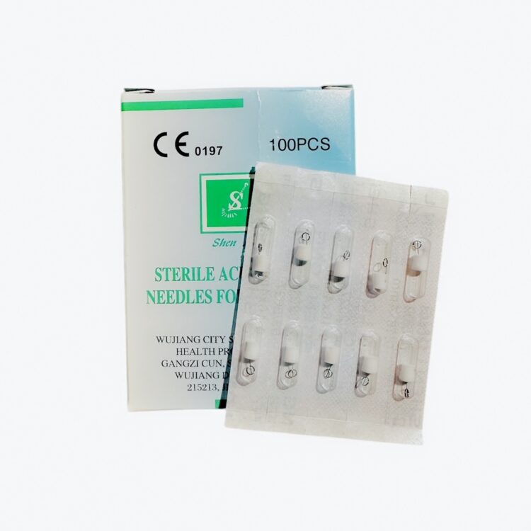 Igły do akupunktury twarzy intradermalne SHEN LONG 100 szt.