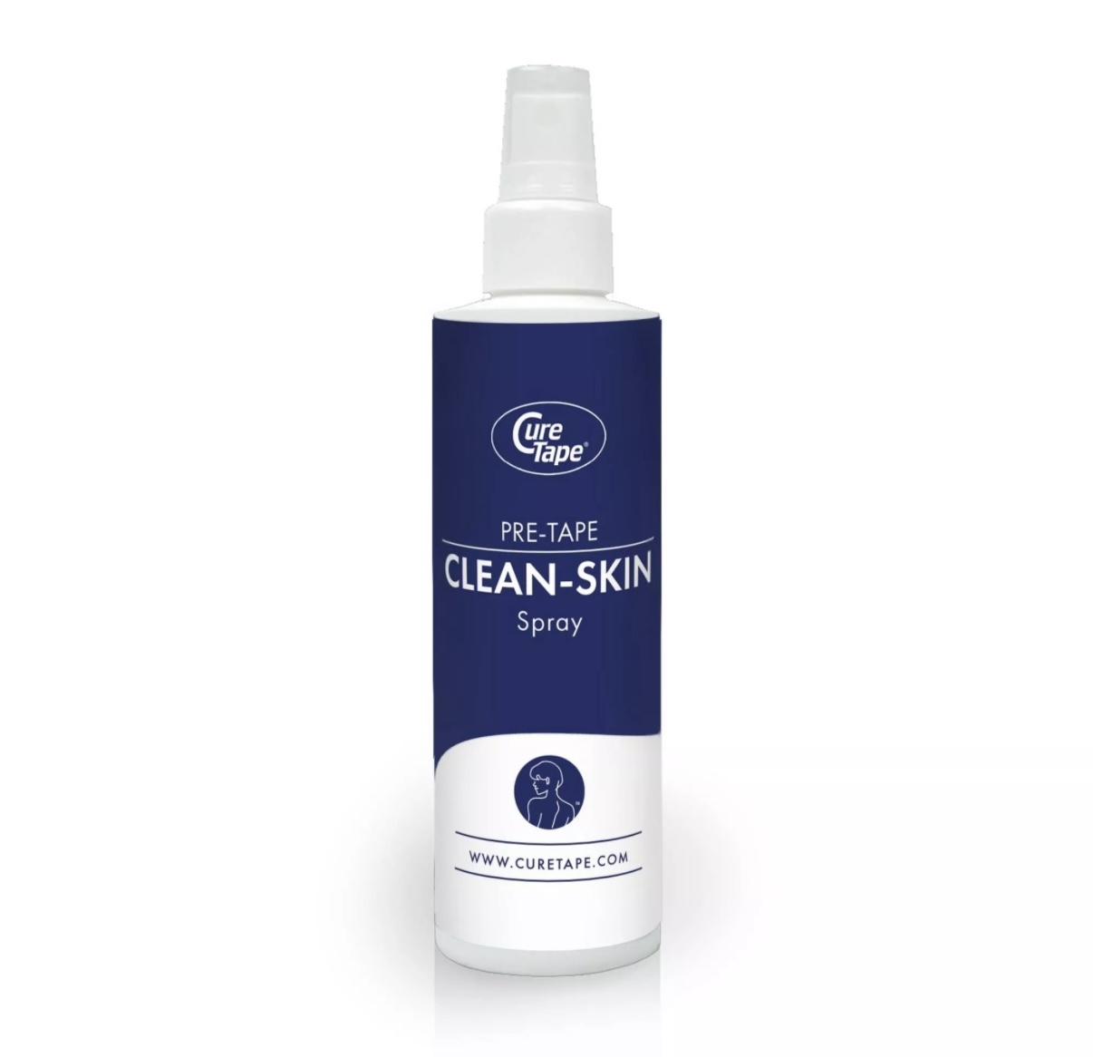 CureTape Pre-Taping Clean Skin – spray do oczyszczania skóry przed tejpowaniem (70% alkoholu) CureTape Pre-Taping Clean Skin – spray do oczyszczania skóry przed tejpowaniem (70% alkoholu)